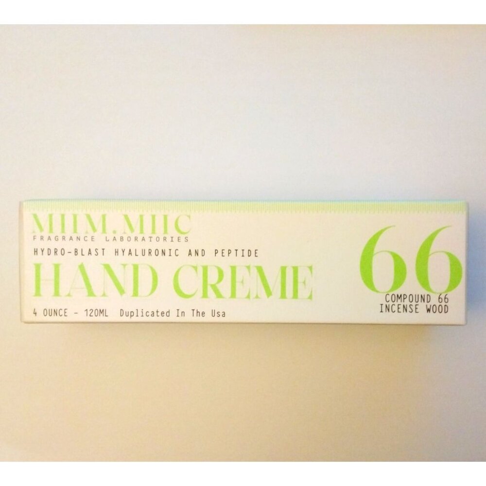 Compound 66 INCENSE WOOD Hand Cream 4oz Lelabo Santal 33 Inspired
